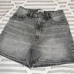 H&M Grey Denim Shorts